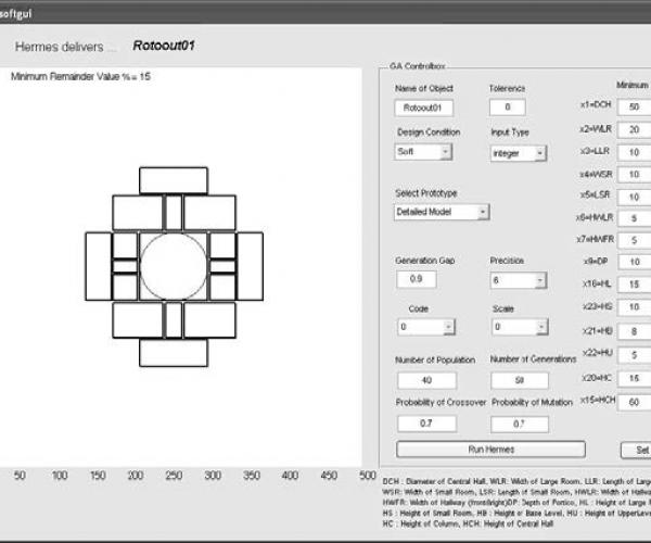 Parametric Variations of Palladio's Villa Rotonda