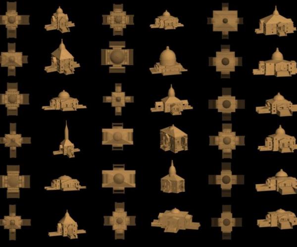 Parametric Variations of Palladio's Villa Rotonda