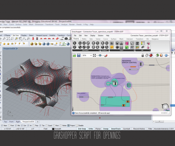 Advanced Design Communication II : Parametric & Generative Modelling