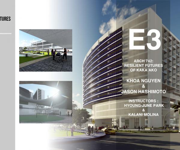 Architecture Studio III - RESILIENT FUTURES OF KAKA’AKO (2017/2018)