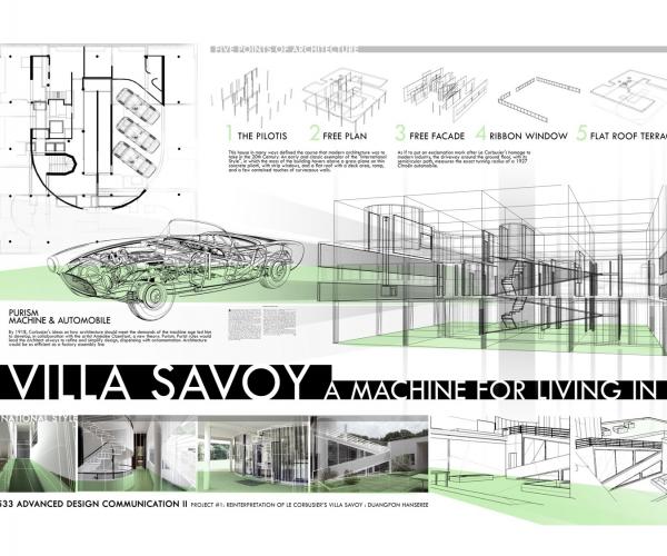 Advanced Design Communication II :  Analytic Representation + Diagram