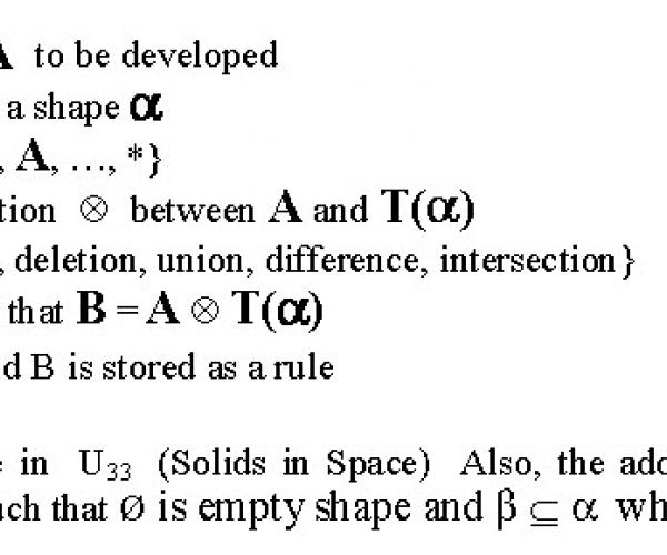 A Form-making Algorithm